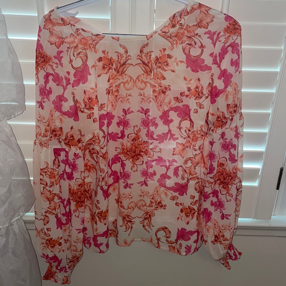 Floral blouse